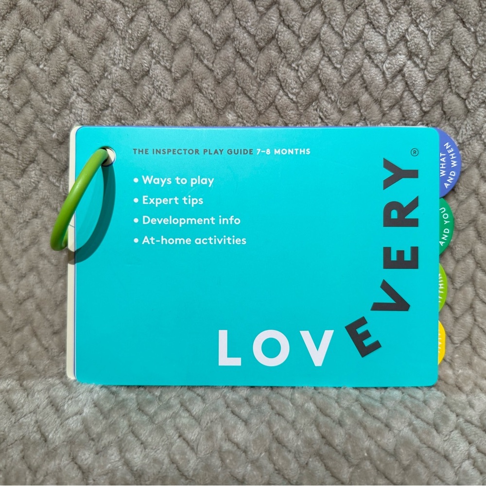 Lovevery Play Guide 7-8 months